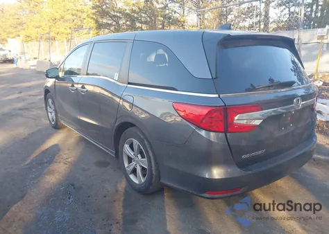 2019 Honda Odyssey Ex-L z USA, uszkodzony, nr VIN 5FNRL6H73KB042606